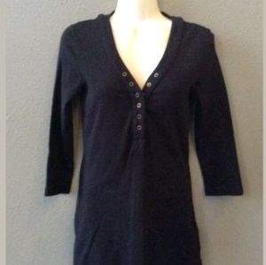 NWOT Three Dots Tee

Black Henley sz XS